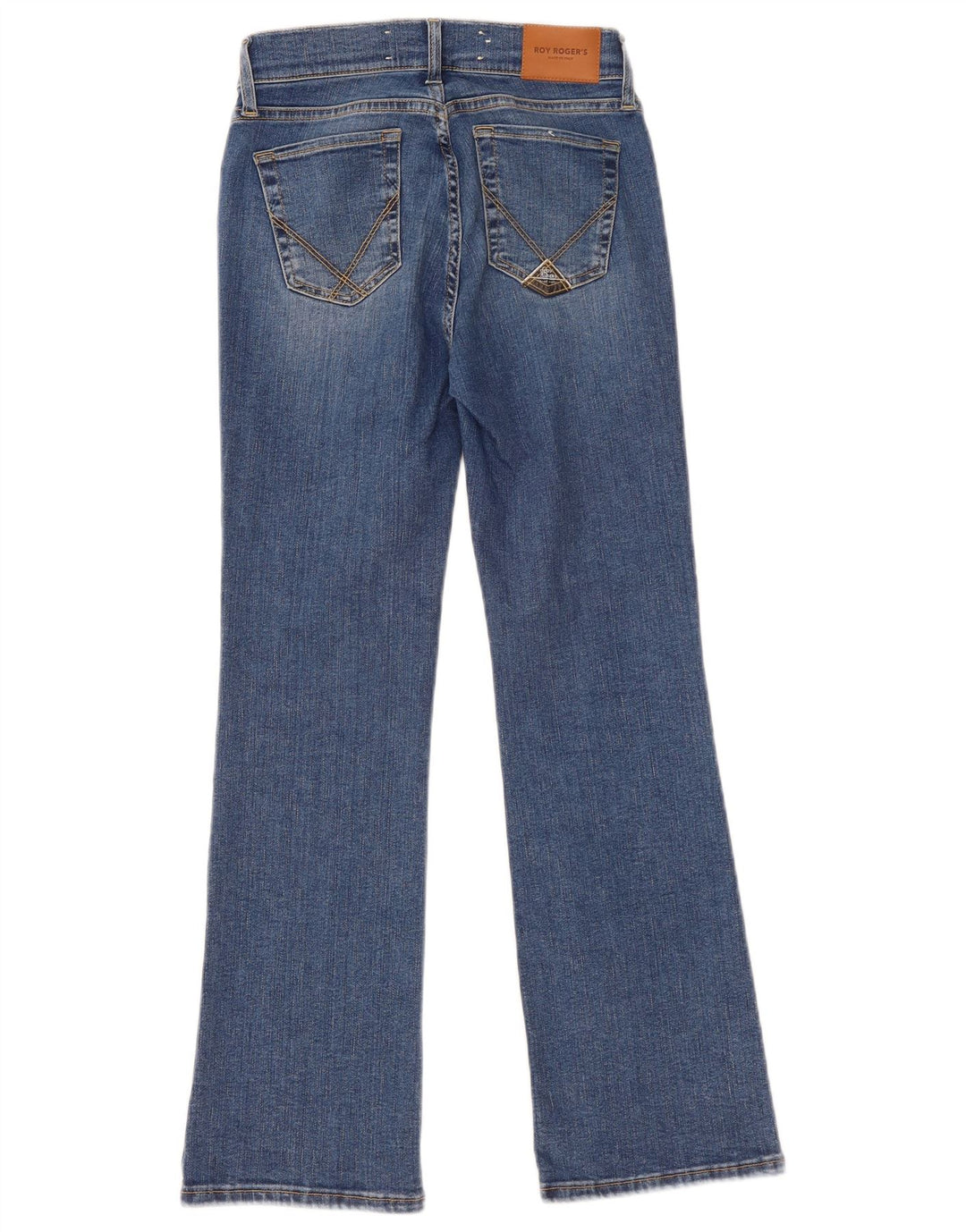 Roy Rogers Womens Bootcut Jeans W26 L27 Blue Cotton
