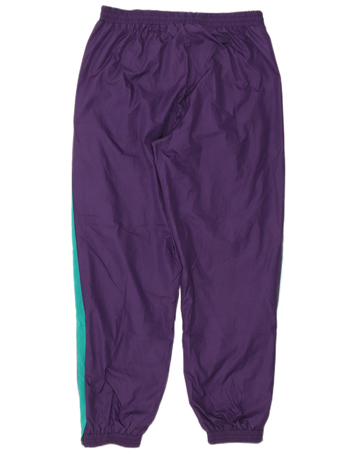 Killtec Mens Tracksuit Trousers Joggers XL  Purple Colourblock Polyester