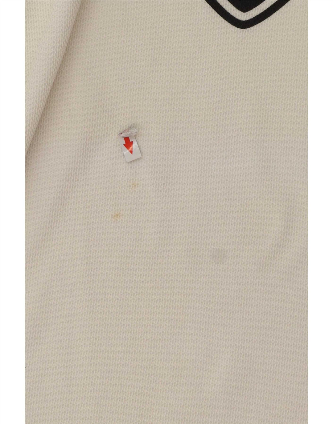 Nike Mens Graphic T-Shirt Top UK 36/38 Small White Striped Polyester