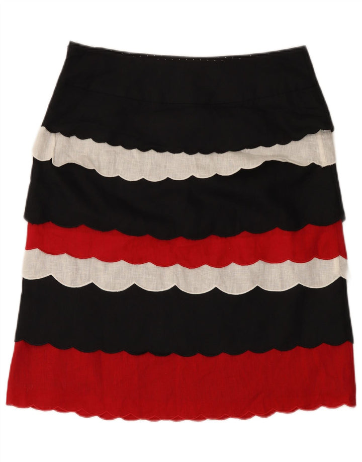 Marks & Spencer Womens Per Una Peplum Skirt UK 12 Medium W32 Multicoloured