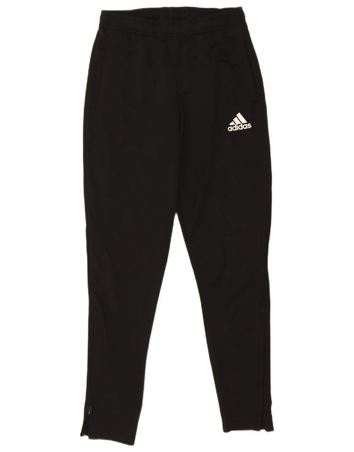 Adidas Mens Climalite Tracksuit Trousers Small  Black Polyester