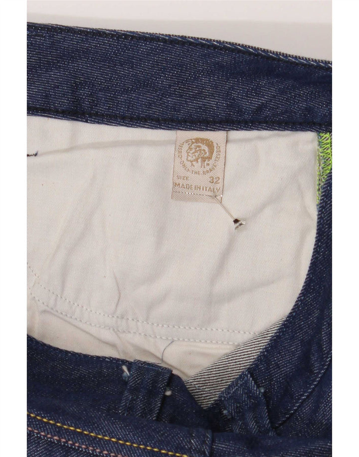 Diesel Mens Straight Jeans W32 L28 Blue