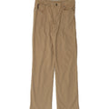 KRIZIA Womens Straight Casual Trousers W32 L29 Beige Cotton Vintage Krizia and Second-Hand Krizia from Messina Hembry 