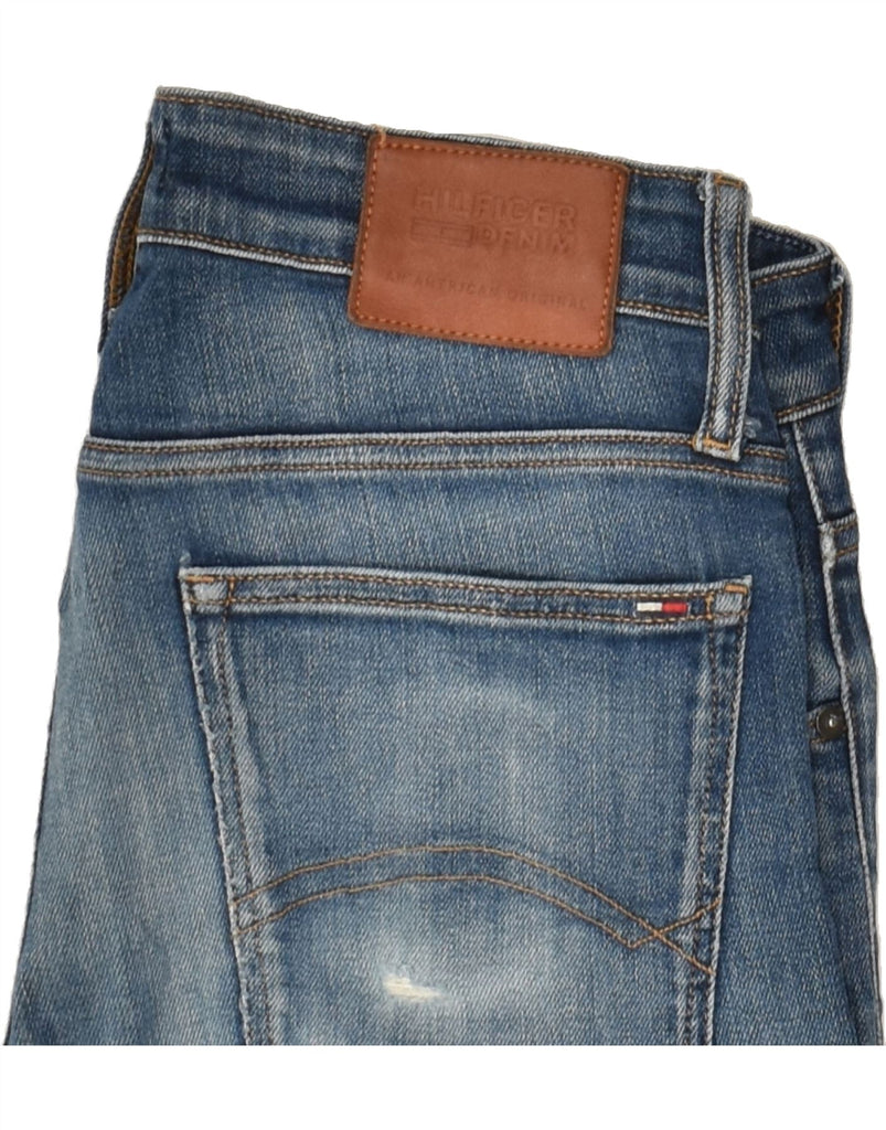 TOMMY HILFIGER Mens Straight Jeans W33 L34 Blue Cotton | Vintage Tommy Hilfiger | Thrift | Second-Hand Tommy Hilfiger | Used Clothing | Messina Hembry 