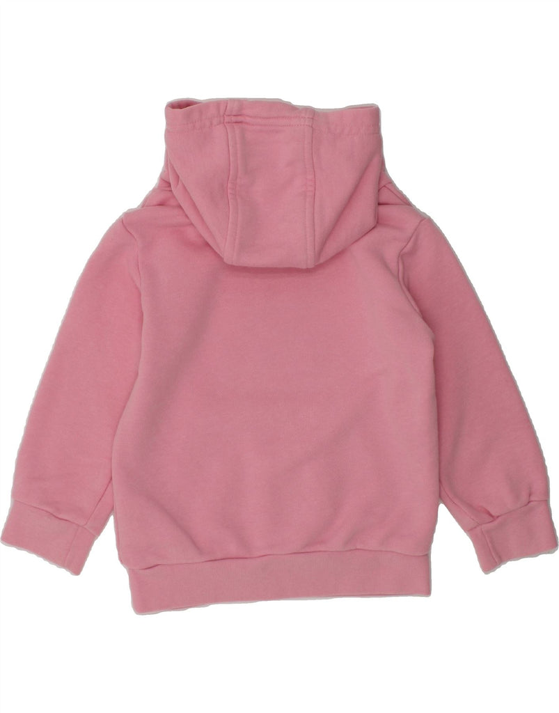 ADIDAS Baby Girls Graphic Hoodie Jumper 9-12 Months Pink Cotton | Vintage Adidas | Thrift | Second-Hand Adidas | Used Clothing | Messina Hembry 