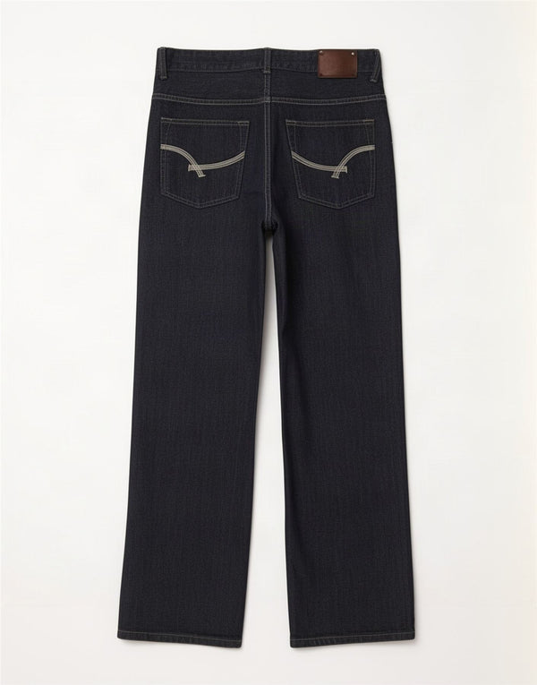 Ecko Unltd Mens Loose Jeans W32 L32 Navy Blue Cotton