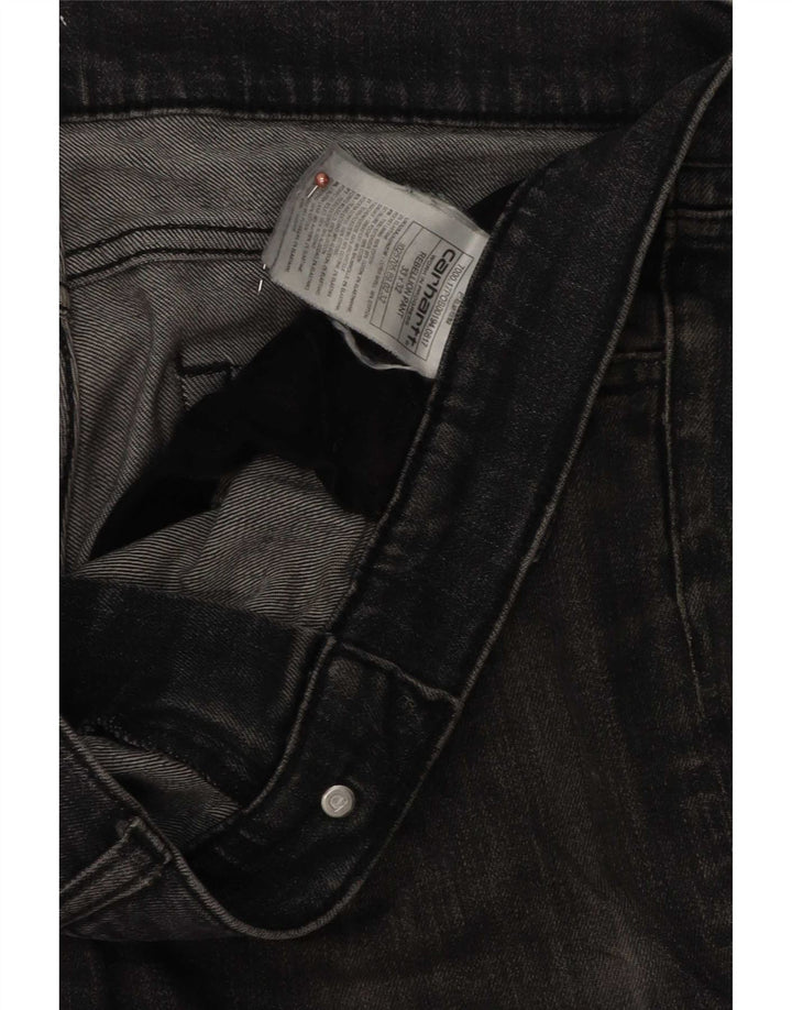 Carhartt Mens Slim Jeans Size 33 W33 L32 Grey Cotton