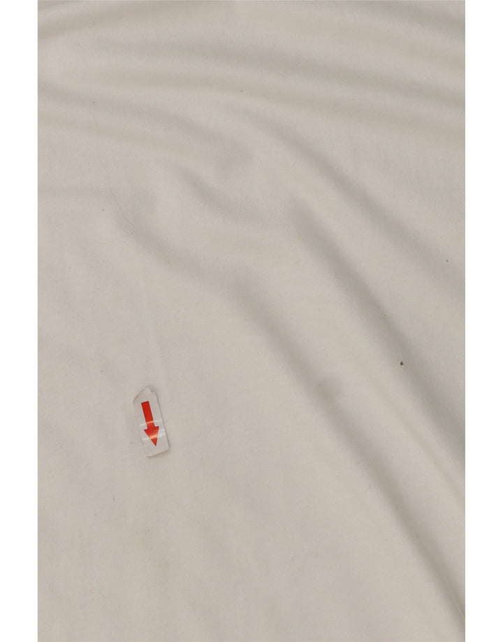 Umbro Womens Graphic T-Shirt Top UK 18 XL White Cotton