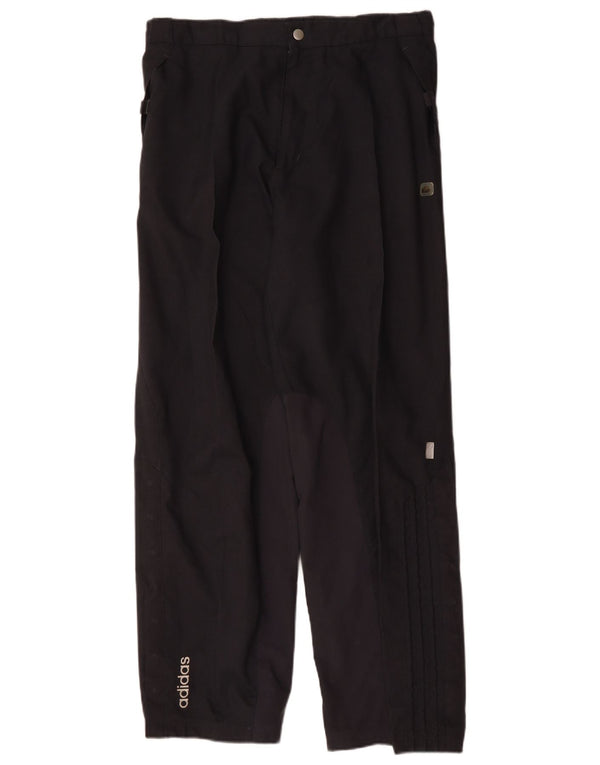 Adidas Mens Riding Waterproof Trousers W34 L33 Grey Polyamide