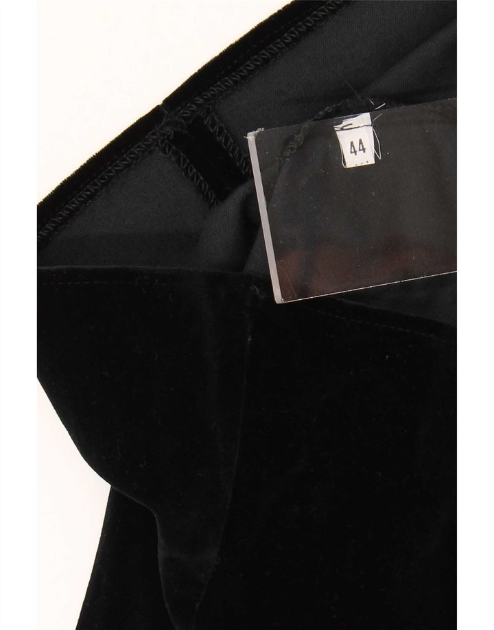 Vintage Womens Vest Blouse Top IT 44 Medium Black