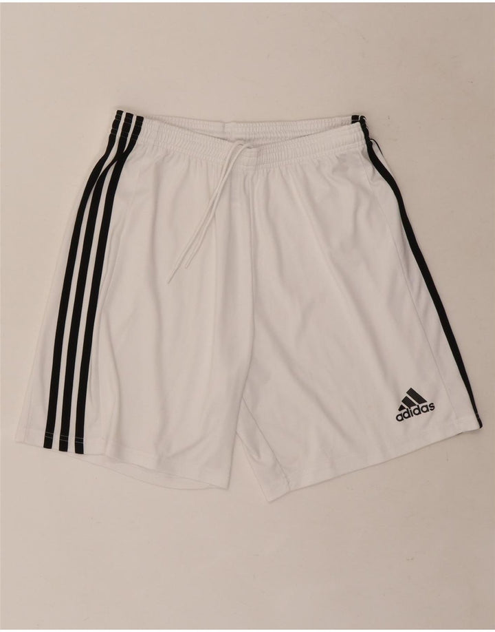 Adidas Mens Aeroready Sport Shorts Medium  White Polyester