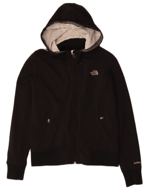 The North Face Womens Apex Hooded Windbreaker Jacket UK 14 Medium Black