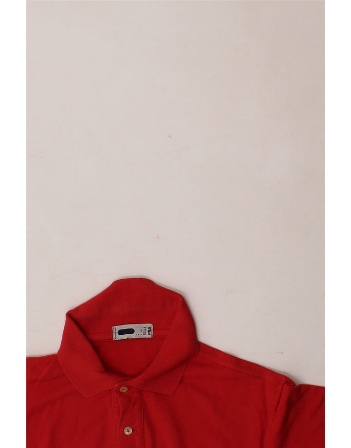 FILA Mens Polo Shirt 2XS Red Vintage Fila and Second-Hand Fila from Messina Hembry 