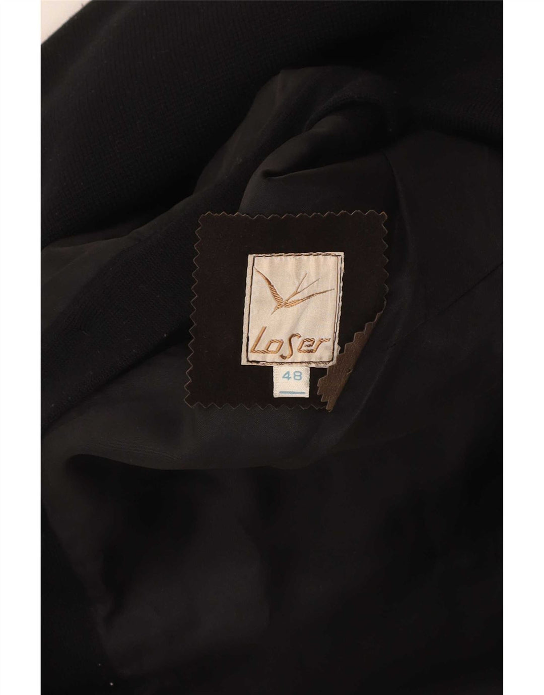 Vintage Womens Regular Fit Bomber Jacket IT 48 Medium Brown Colourblock