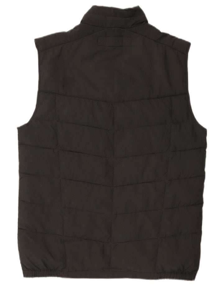 Gant Mens Padded Gilet UK 36 Small Grey Polyester