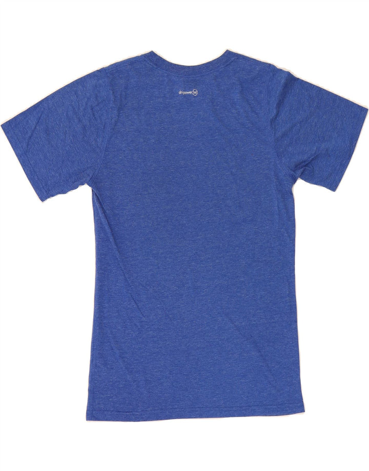 RUSSELL ATHLETIC Mens T-Shirt Top UK 34/36 Small Blue Polyester Vintage Russell Athletic and Second-Hand Russell Athletic from Messina Hembry 