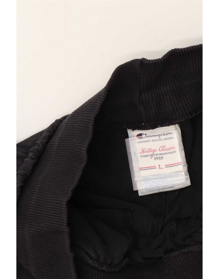 Champion Womens Tracksuit Trousers Joggers UK 14 Large Grey
