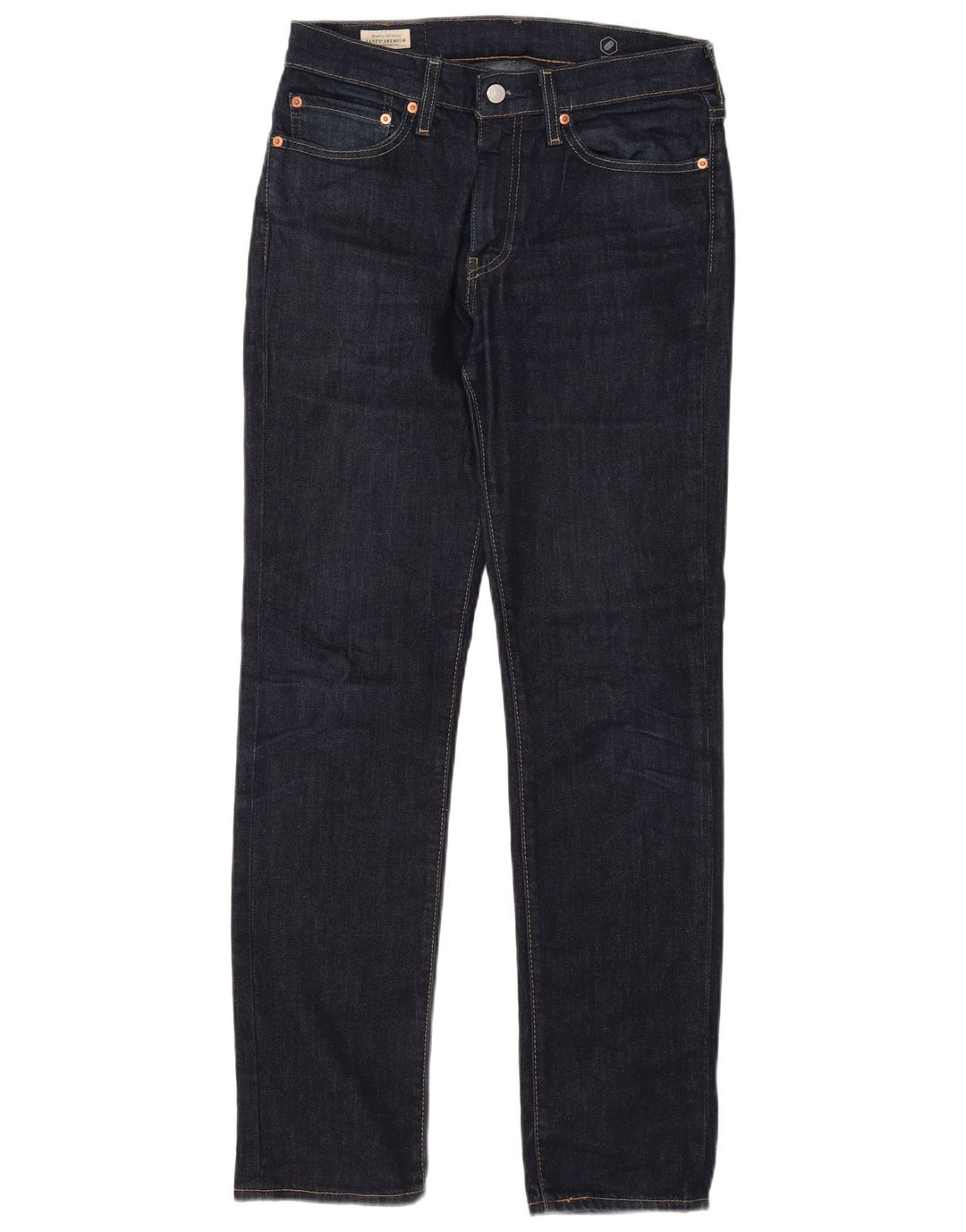 Levi's Mens 511 Slim Jeans W31 L32 Navy Blue Cotton Classic