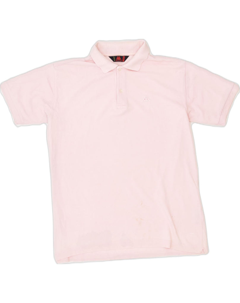 KAPPA Mens Polo Shirt Large Pink Cotton | Vintage Kappa | Thrift | Second-Hand Kappa | Used Clothing | Messina Hembry 