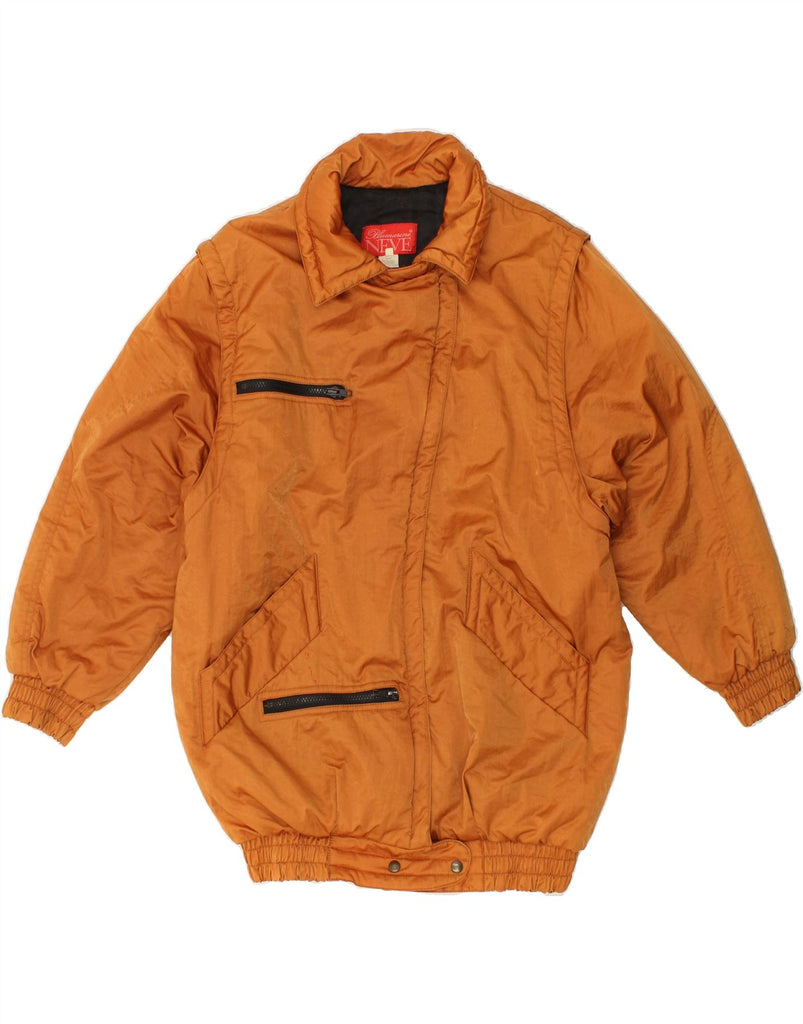 BLUMARINE Womens Windbreaker Jacket IT 42 Medium Orange Polyester Vintage Blumarine and Second-Hand Blumarine from Messina Hembry 