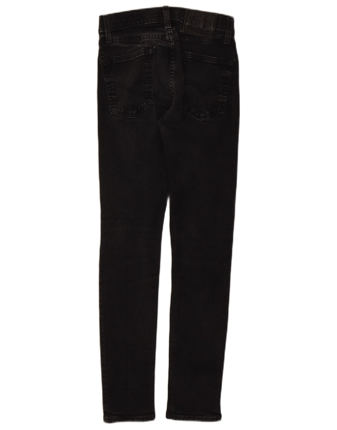 Levi's Womens Skinny Jeans W28 L29 Black Cotton