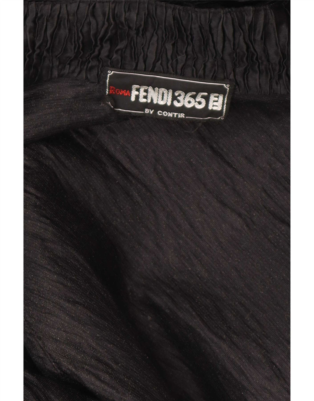 Fendi Womens Open Overcoat UK 18 XL Black