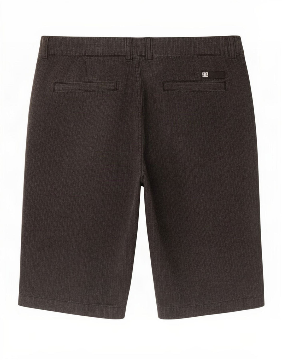 DC Mens Chino Shorts Medium W30 Grey Pinstripe Cotton