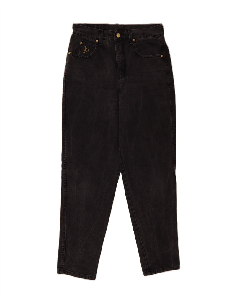 ROCCOBAROCCO Womens Tapered Jeans IT 46 Large W32 L30 Black Cotton Vintage Roccobarocco and Second-Hand Roccobarocco from Messina Hembry 