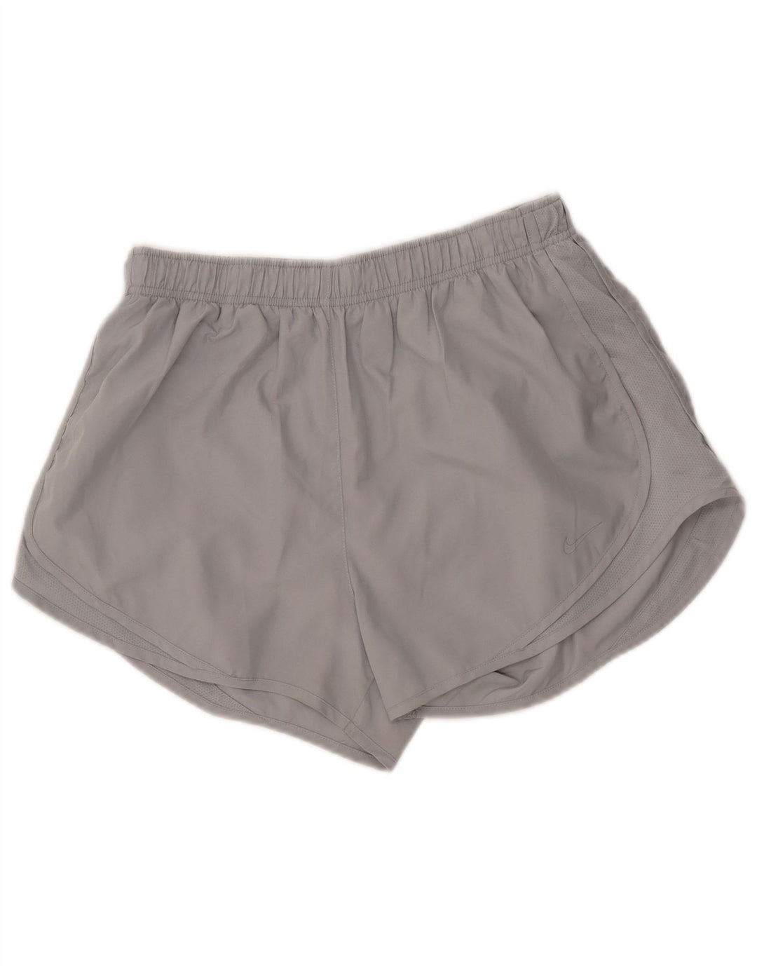 NIKE Womens Dri Fit Sport Shorts UK 14 Large  Grey