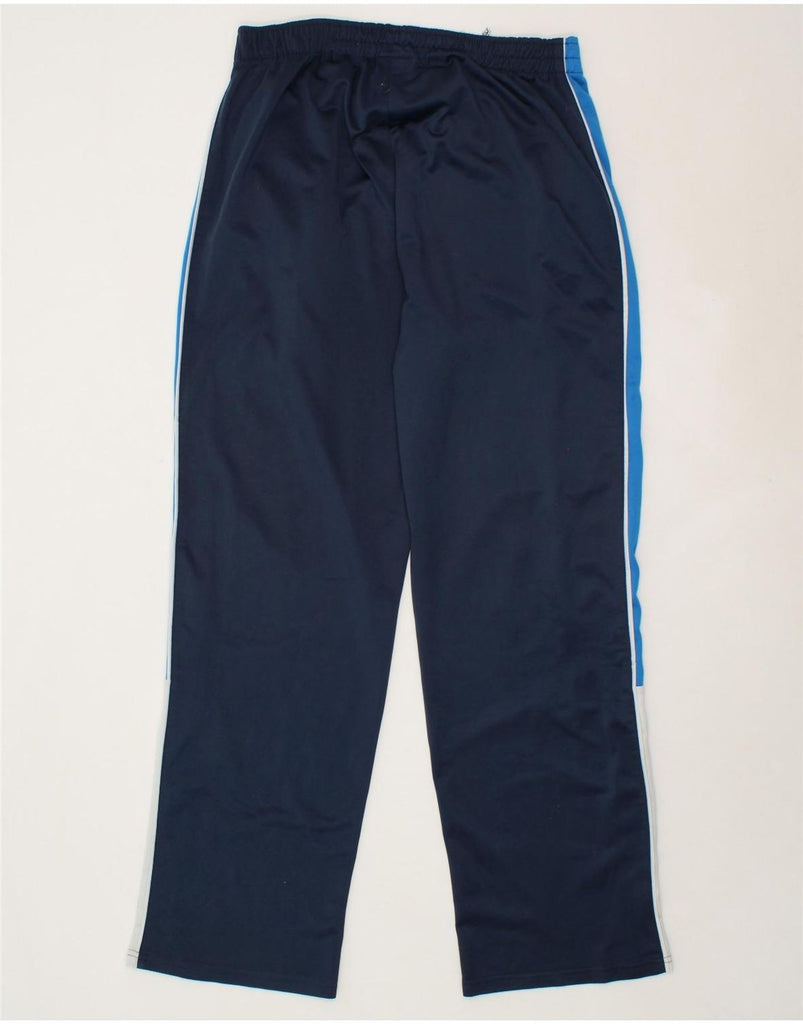 DONNAY Mens Graphic Tracksuit Trousers IT 52/54 Large  Blue Colourblock Vintage Donnay and Second-Hand Donnay from Messina Hembry 