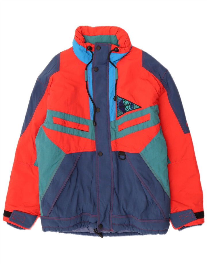 Sergio Tacchini Mens Ski Jacket UK 40 Large Multicoloured Colourblock