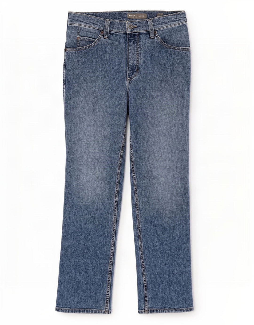 Mustang Mens Tramper Straight Jeans W32 L32 Blue Cotton