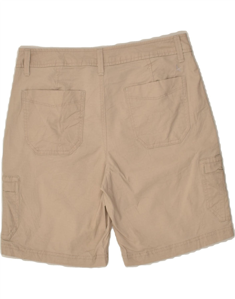 EDDIE BAUER Womens Cargo Shorts US 2 XS W31  Brown Cotton | Vintage Eddie Bauer | Thrift | Second-Hand Eddie Bauer | Used Clothing | Messina Hembry 