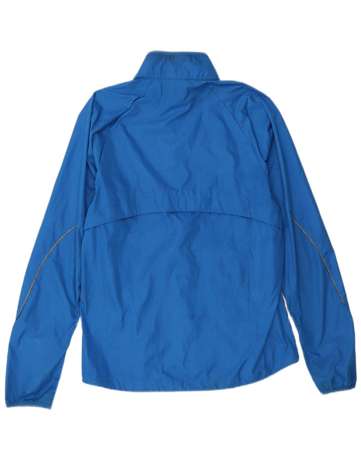 Nike Mens Tracksuit Top Jacket UK 36/38 Small Blue Polyester