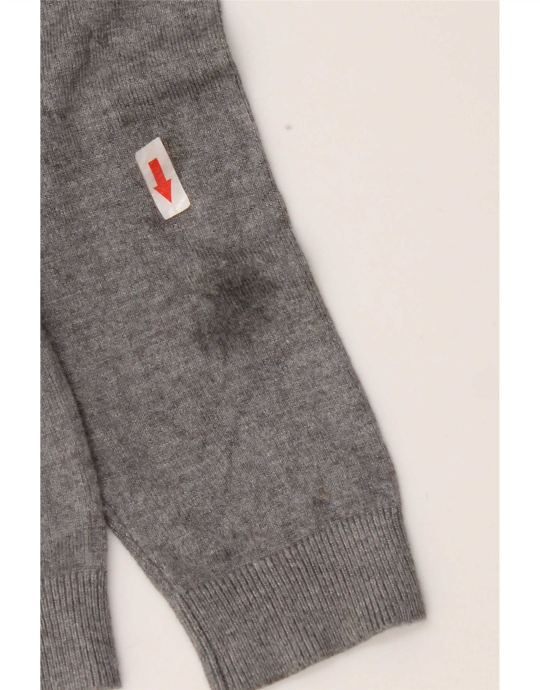 Zara Mens Roll Neck Jumper Sweater Medium Grey Viscose