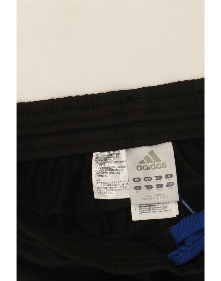 Adidas Mens Climalite Tracksuit Trousers UK 44/46 Large Black Polyester