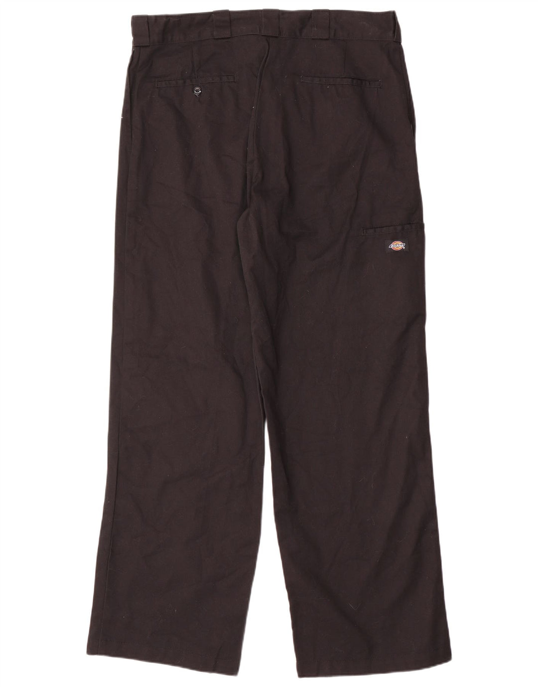 Dickies Mens Loose Fit Cargo Trousers W36 L32 Black Polyester