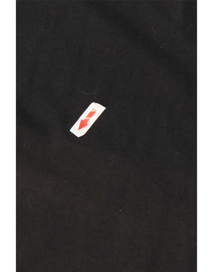 Adidas Womens T-Shirt Dress UK 14 Medium Black