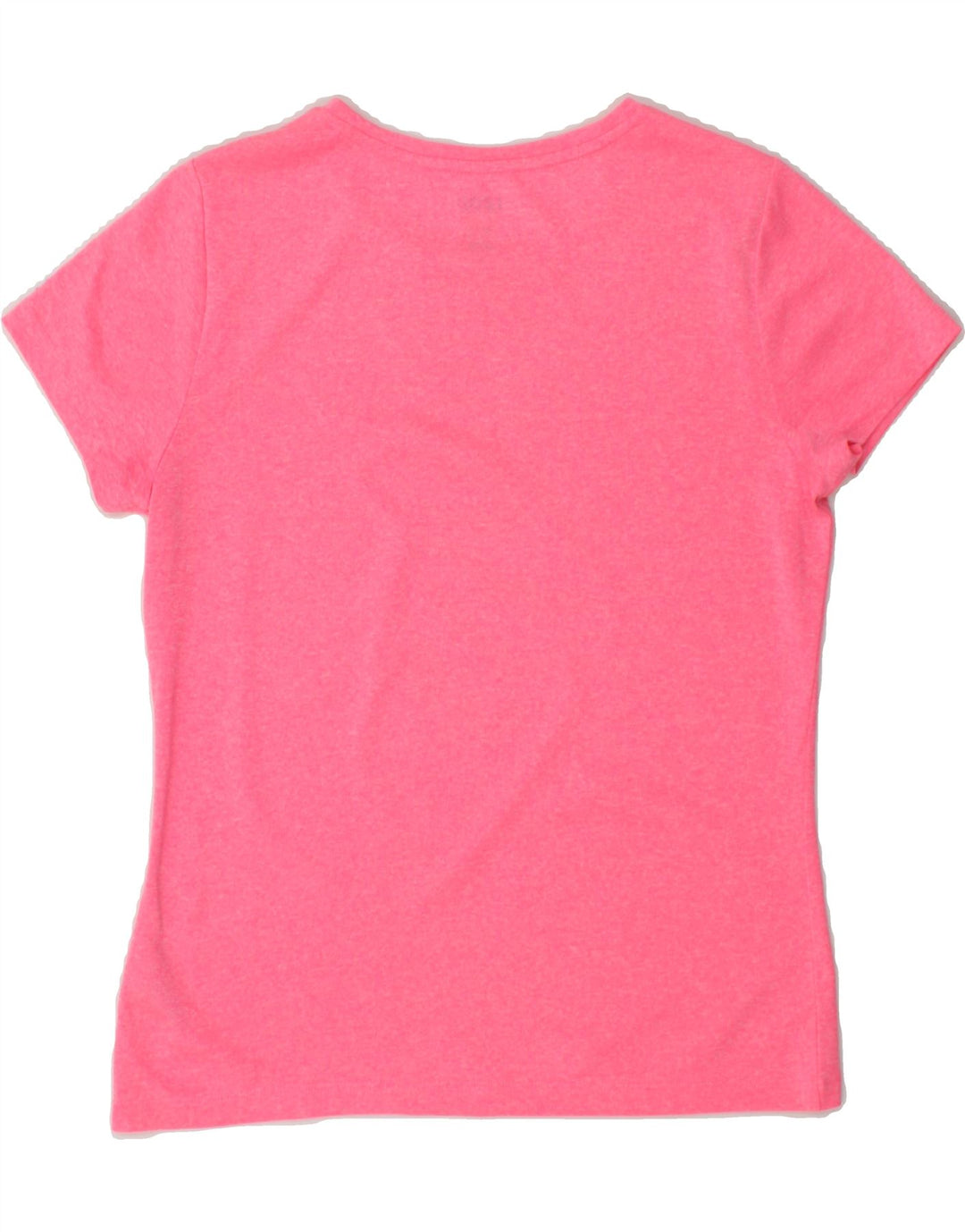 IZOD Womens T-Shirt Top UK 12 Medium Pink Polyester Vintage Izod and Second-Hand Izod from Messina Hembry 