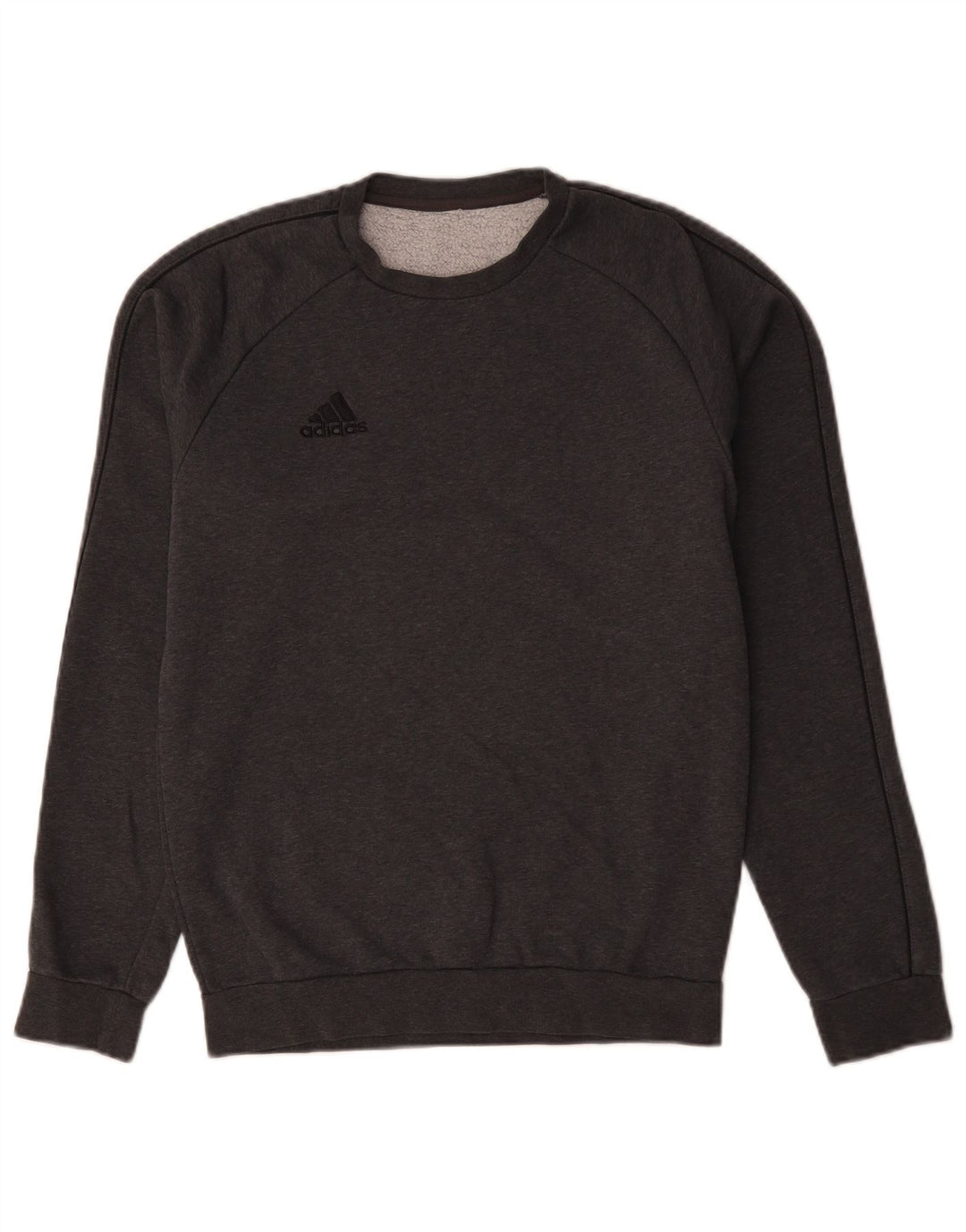 Adidas Mens Sweatshirt Jumper Small Grey Cotton