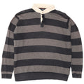 Marks & Spencer Mens Blue Harbour Polo Neck Jumper Sweater Large Grey