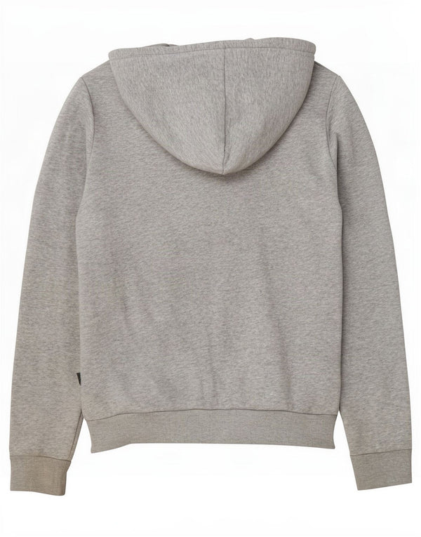 Puma Womens Graphic Hoodie Jumper UK 10 Small Grey