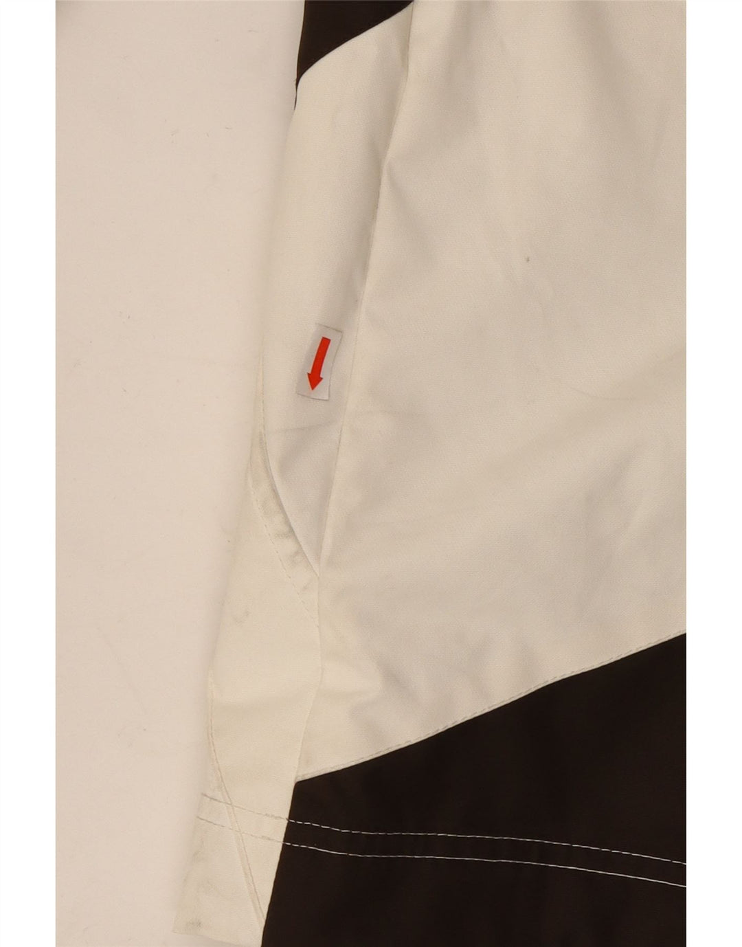 O'NEILL Mens Graphic Hooded Windbreaker Jacket UK 42 XL Black Colourblock