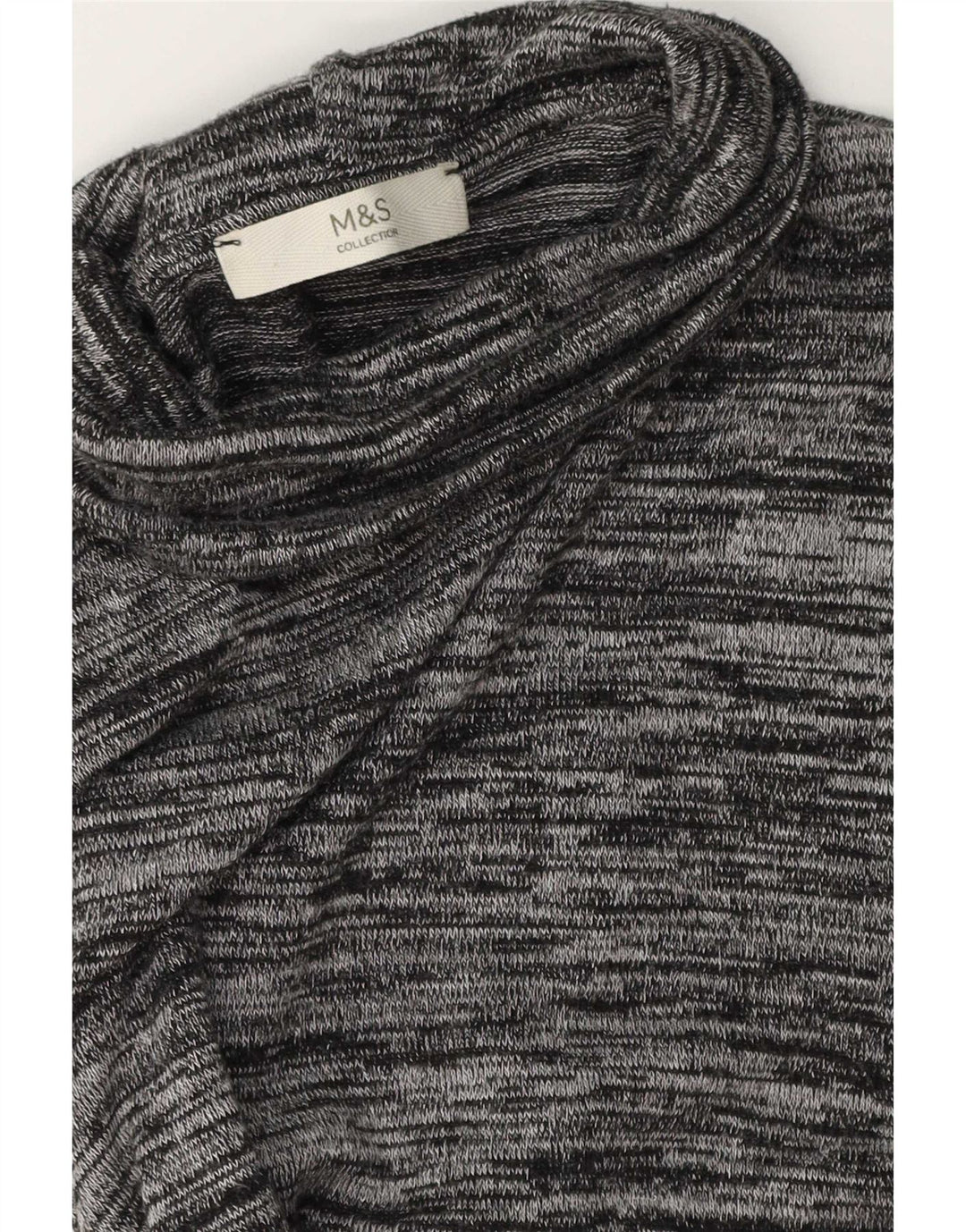 Marks & Spencer Womens Tunic Top UK 18 XL Grey Flecked