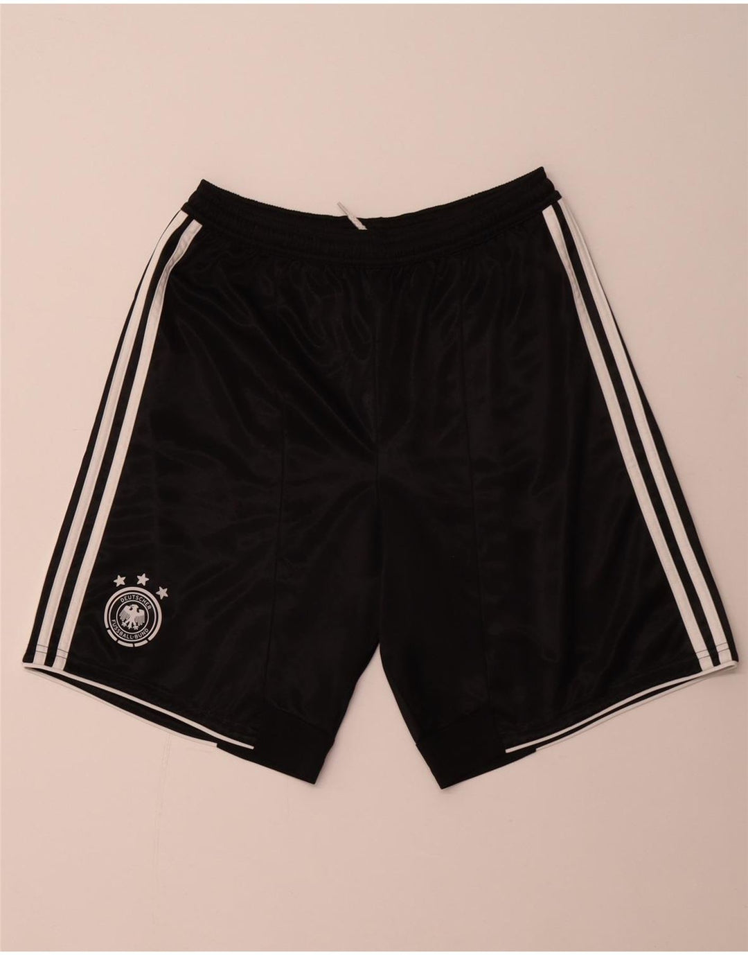 ADIDAS Boys Deutscher Fussball Bund Sport Shorts 15-16 Years  Black