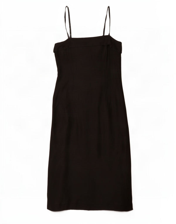 Brunella Womens Slip Dress UK 12 Medium Black Viscose