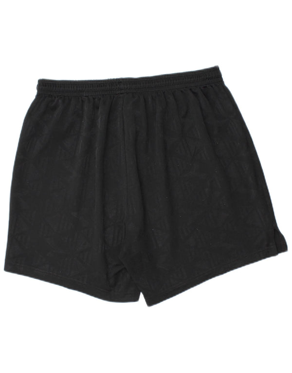 Diadora Mens Sport Shorts XL  Black Geometric