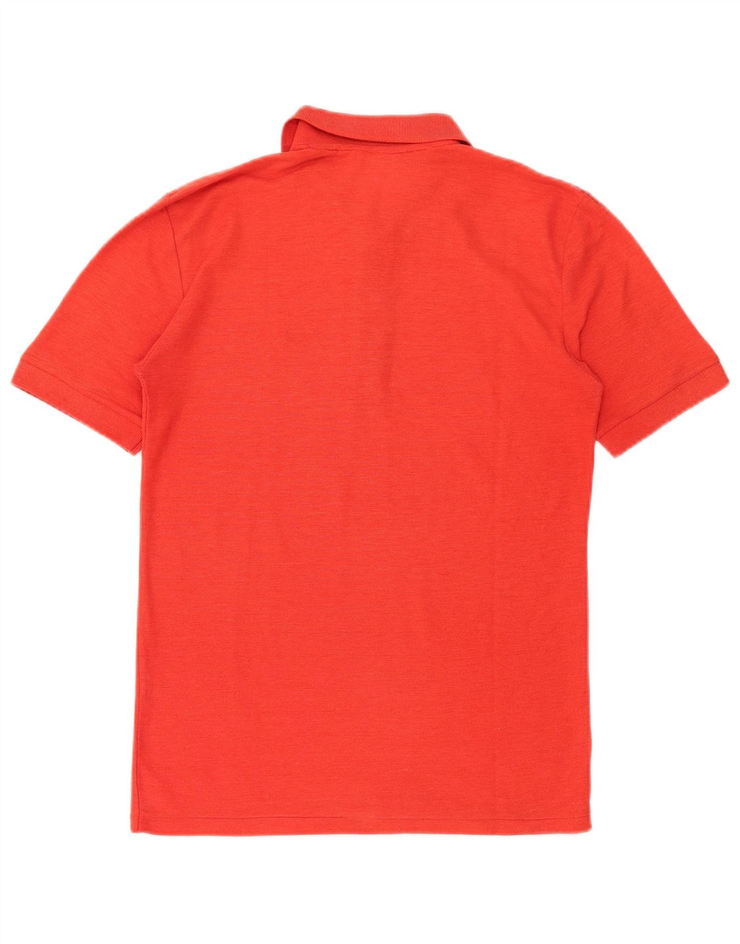 Lacoste Mens Polo Shirt Small Red Cotton