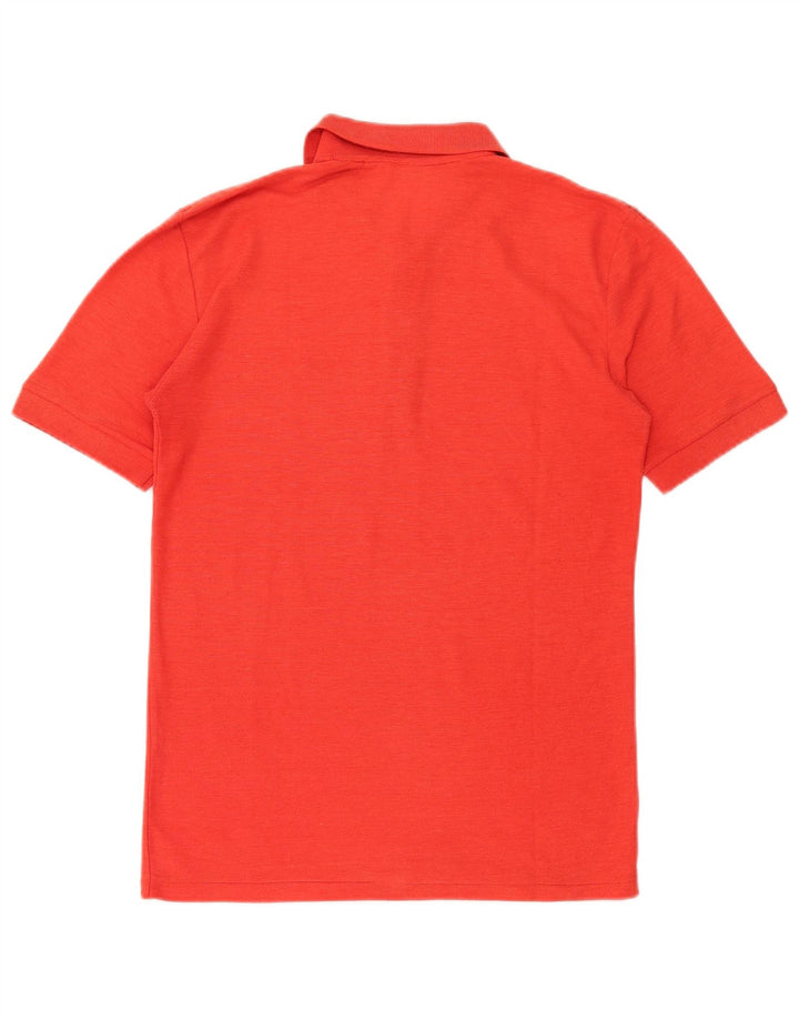 Lacoste Mens Polo Shirt Small Red Cotton