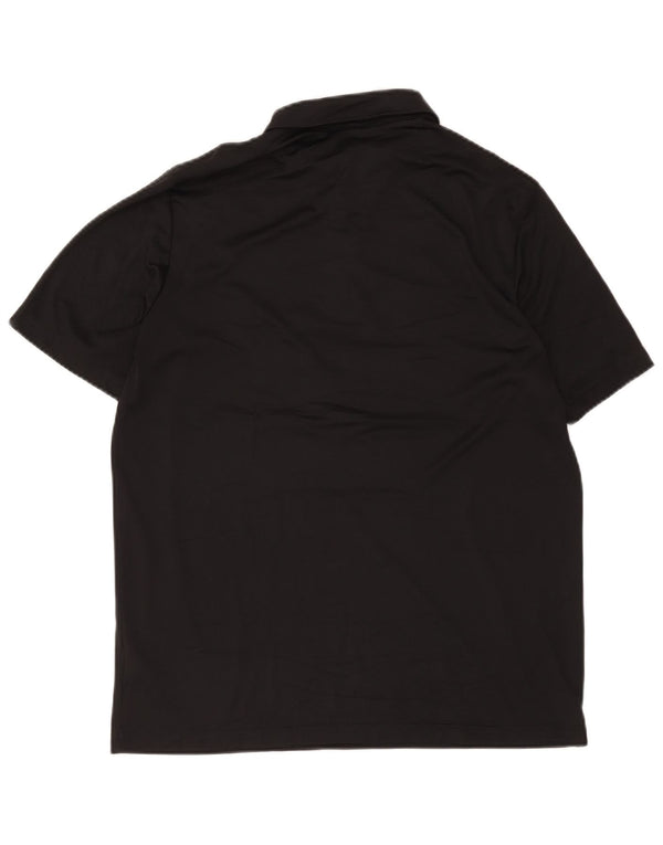 Adidas Mens Aeroready Polo Shirt Large Black Polyester